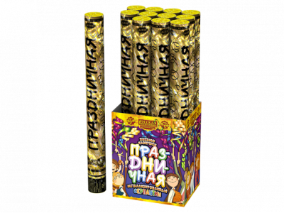 Праздничная 50 Пневматическая хлопушка купить в Игарке | igarka.salutsklad.ru