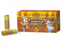 Хлопушка с золотым конфетти Хлопушки купить в Игарке | igarka.salutsklad.ru