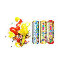 Набор ( 3конф.+3серп.) Набор хлопушек купить в Игарке | igarka.salutsklad.ru