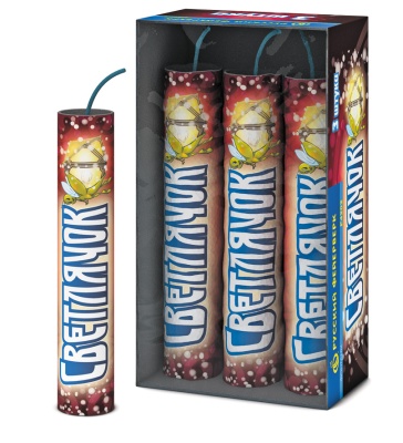 Светлячок Пиротехнический фонтан купить в Игарке | igarka.salutsklad.ru