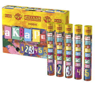 Акварель Фонтан пиротехнический купить в Игарке | igarka.salutsklad.ru