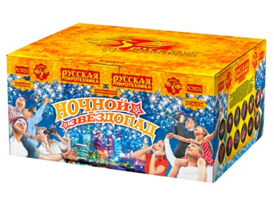Ночной звездопад Комбинированный Фейерверк купить в Игарке | igarka.salutsklad.ru