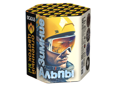 Зимние Альпы Батарея салютов купить в Игарке | igarka.salutsklad.ru