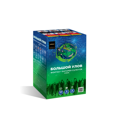 Большой улов Фонтан фейерверк купить в Игарке | igarka.salutsklad.ru