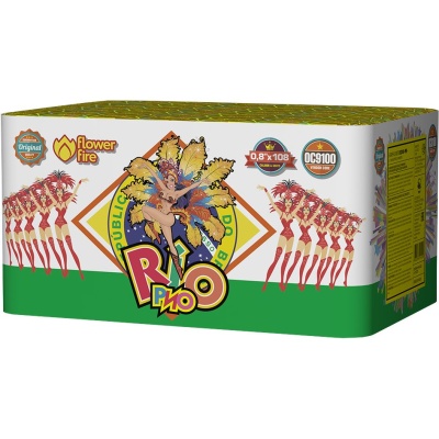 Рио S Батарея салютов купить в Игарке | igarka.salutsklad.ru