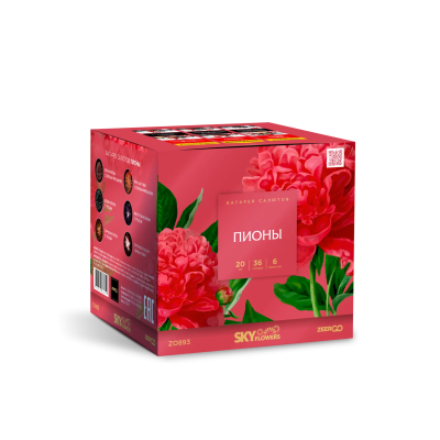 Пионы Салют купить в Игарке | igarka.salutsklad.ru