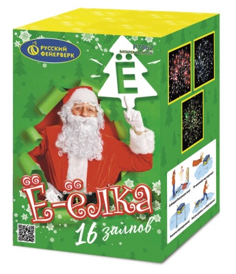 Ё-Ёлка Батарея салютов купить в Игарке | igarka.salutsklad.ru