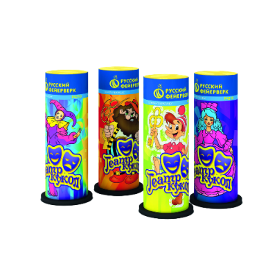 Театр кукол Пиротехнический фонтан купить в Игарке | igarka.salutsklad.ru