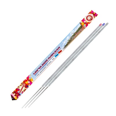 Триколор 400 мм. Бенгальские огни цветные купить в Игарке | igarka.salutsklad.ru