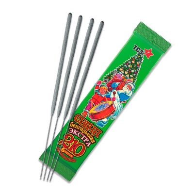 210 мм. Экстра Бенгальские огни купить в Игарке | igarka.salutsklad.ru